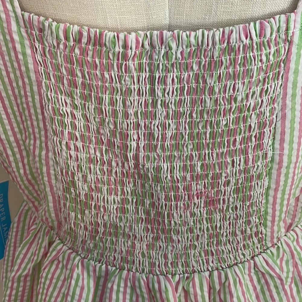 NWT Draper James Flutter Sleeve Top. Large - Picture 7 of 9